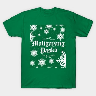 Maligayang Pasko - Team Green T-Shirt